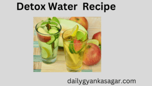 Detox water recipe 