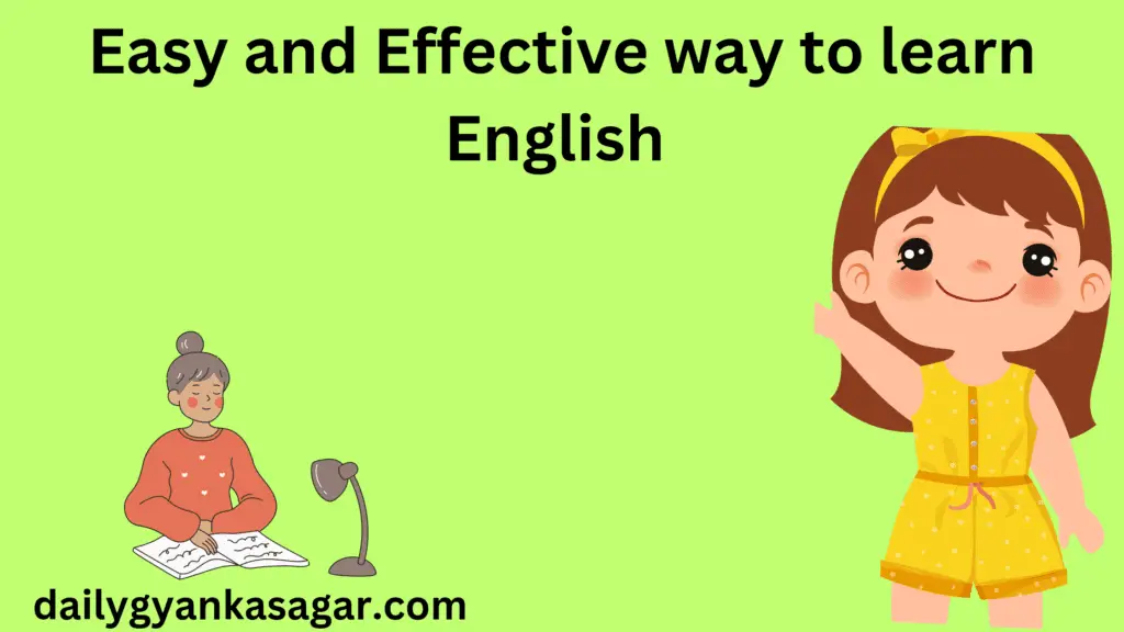 Easy and Effective way to learn English 