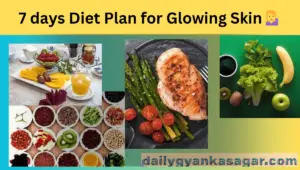 7-day diet plan for glowing skin